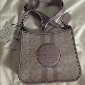 Coach Lavender Dempsey Crossbody Bag